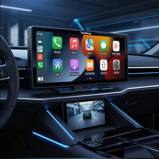 CarPlay + camera de recul / Android Auto, Écran HD avec Bluetooth & USB